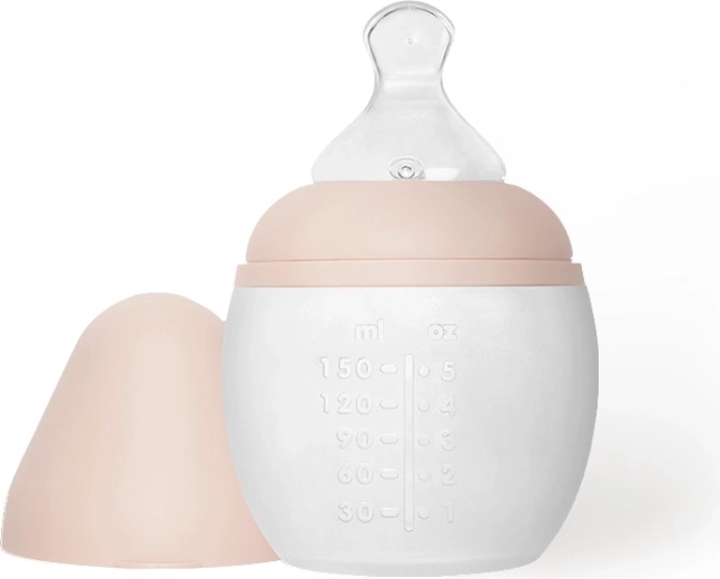 ÉLHÉE biberon anti-colici pentru bebeluși 150 ml nude