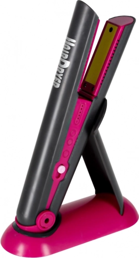 Placă de păr cu efect luminos și suport