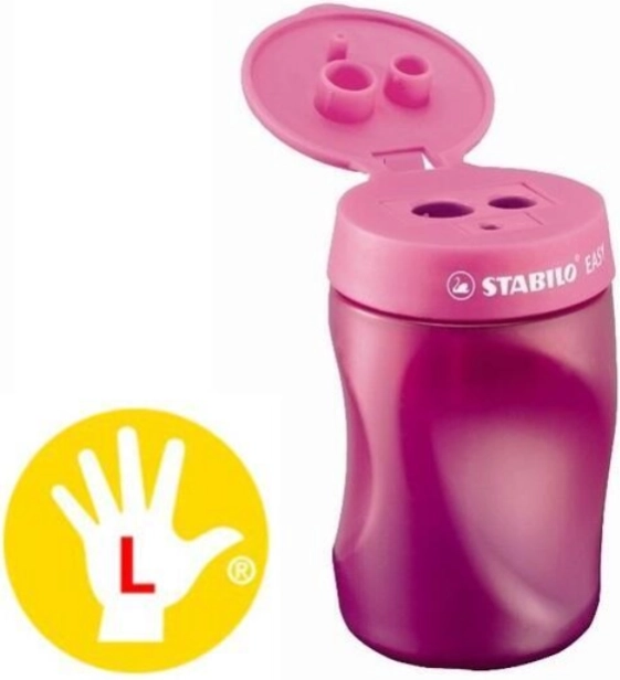 Stabilo EASYsharpener ascuțitoare pentru stângaci roz