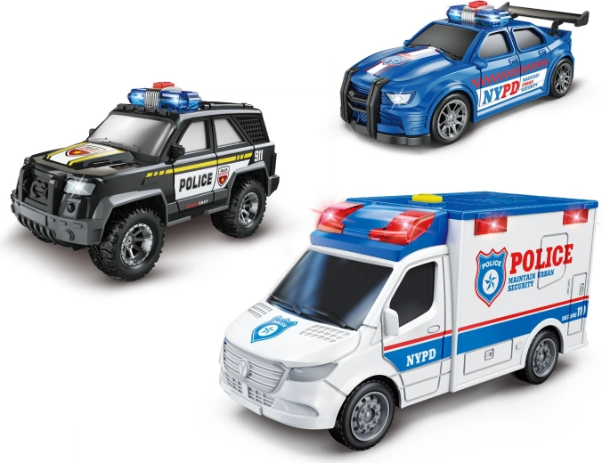 PLEJO mașini de poliție cu sunet