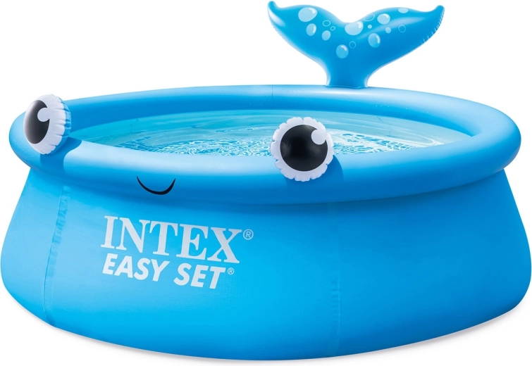 Piscină gonflabilă pentru copii Intex Jolly Whale, balenă