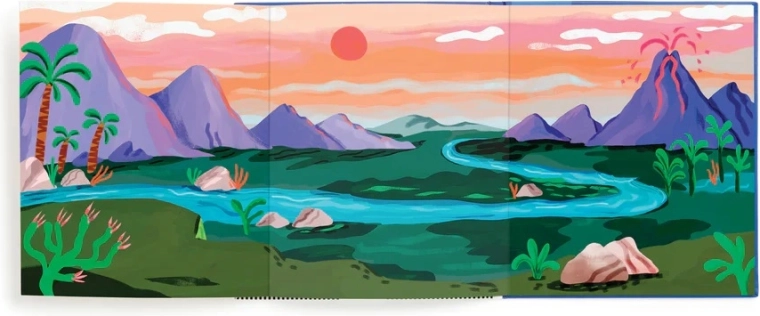 Scenă pliabilă pentru povești