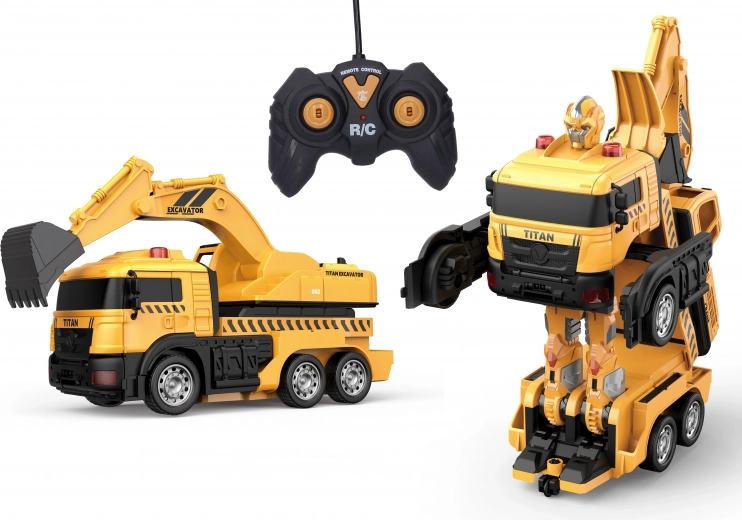 RC autorobot – excavator transformabil 29 cm