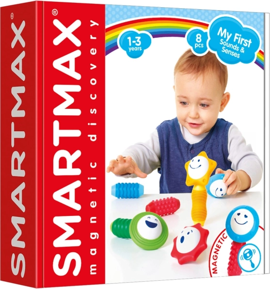 SmartMax set magnetic pentru dezvoltarea simțurilor - 8 piese