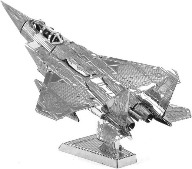 Puzzle 3D avion de vânătoare F-15 Eagle de la Metal Earth