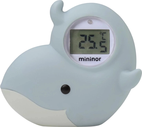 Mininor termometru de baie balenă