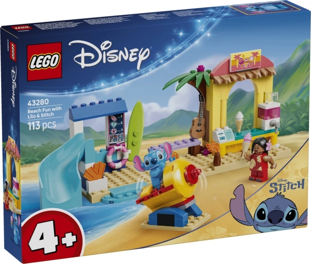 LEGO Disney Distracție pe plajă cu Lilo și Stitch