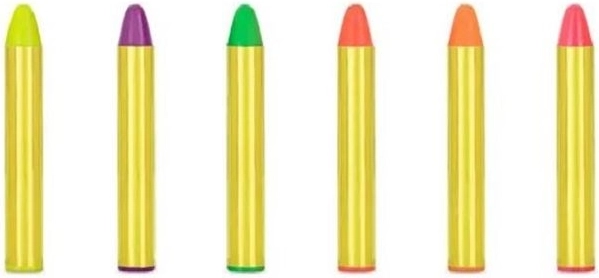Creioane pentru pictură pe față – set de 6 culori