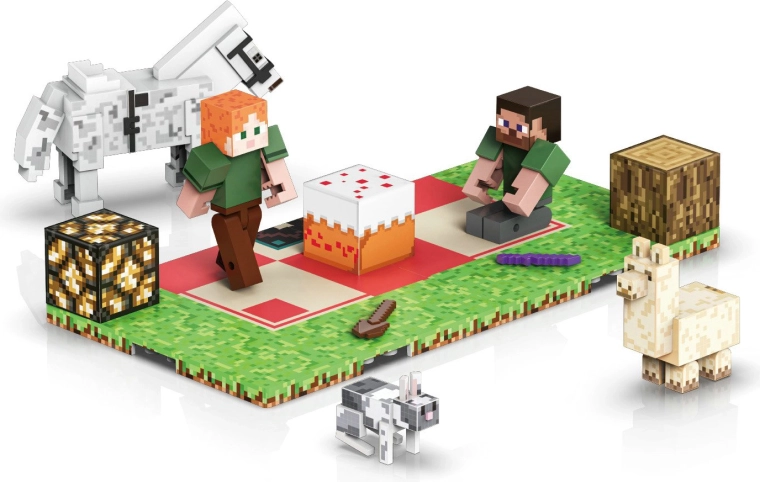 Magnet World 3D set de construcție magnetic Picnic, 44 de piese