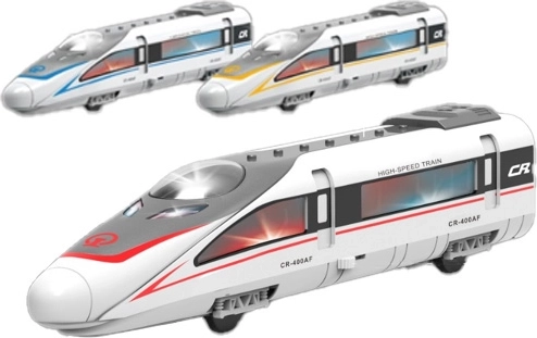 Tren de mare viteză CR-400AF cu efecte luminoase și sonore și uși care se deschid, 28 cm