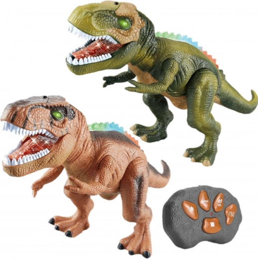 Telecomandă în formă de urmă de dinozaur