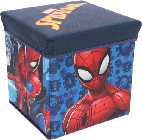 Cozy Noxxiez cutie de depozitare și taburet SPIDERMAN 30 × 30 × 30 cm