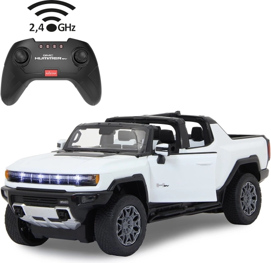 Mașină RC JAMARA GMC Hummer EV 1:16 albă