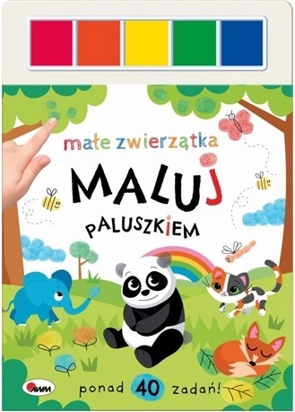 Pictează cu degețelul: Animăluțe mici
