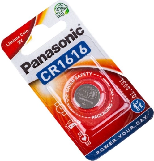 Baterie litiu tip buton Panasonic CR1616 3 V - 1 bucată