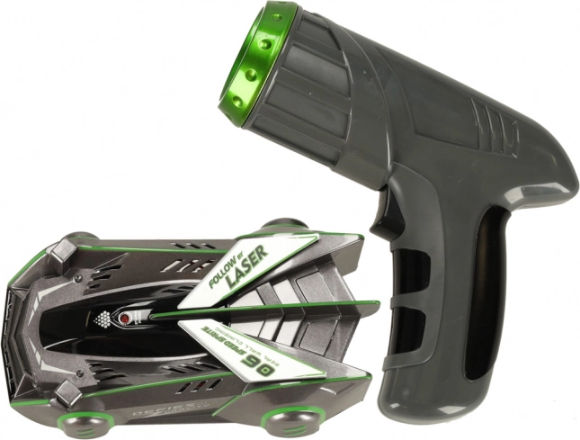 Mașină RC pentru perete cu control laser – gri