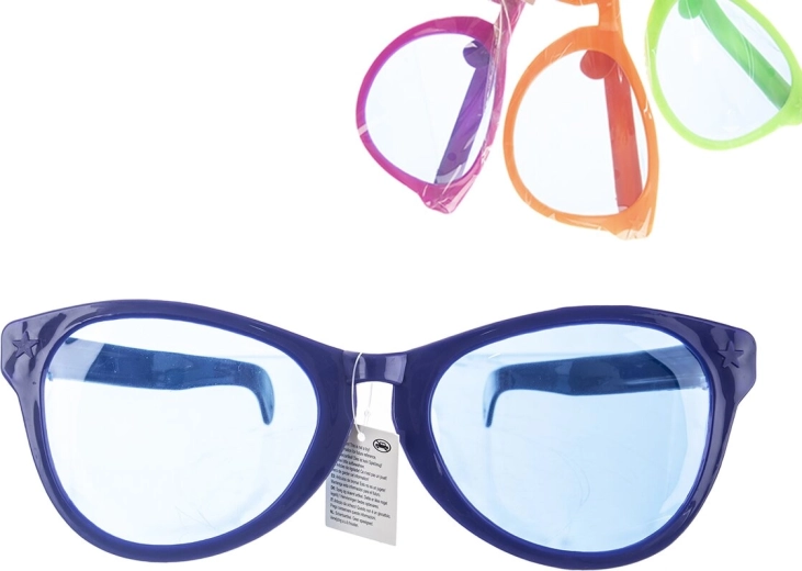 Mega ochelari de petrecere neon 25 cm (4 variante)