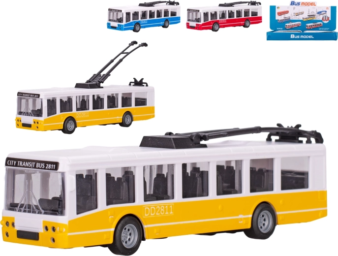 Troleibuz cu inerție 17 cm