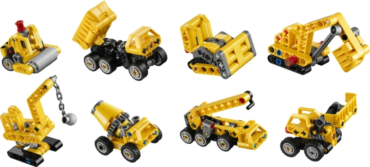 Model misterios de utilaj de construcții