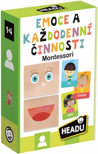 Headu Montessori expresii emoționale și activități cotidiene – joc educativ