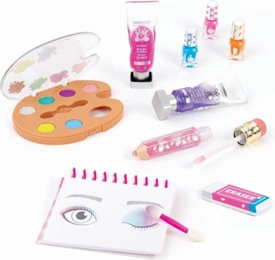 Paletă de farduri ca de la un artist