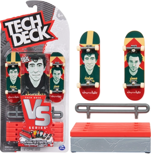 Tech Deck VS Series set de fingerboard Chocolate cu obstacol 2pack