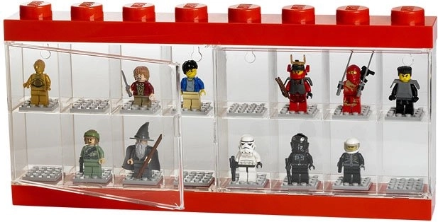 Fixare sigură pentru 16 minifigurine