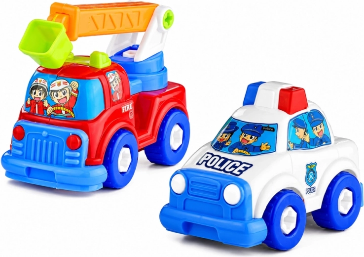 Acțiune de poliție și pompieri
