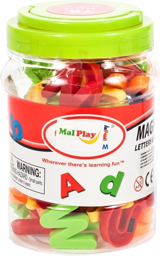 Litere și cifre magnetice pentru copii, 78 buc