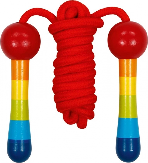 Sfoară de sărit reglabilă Curcubeu 200 cm