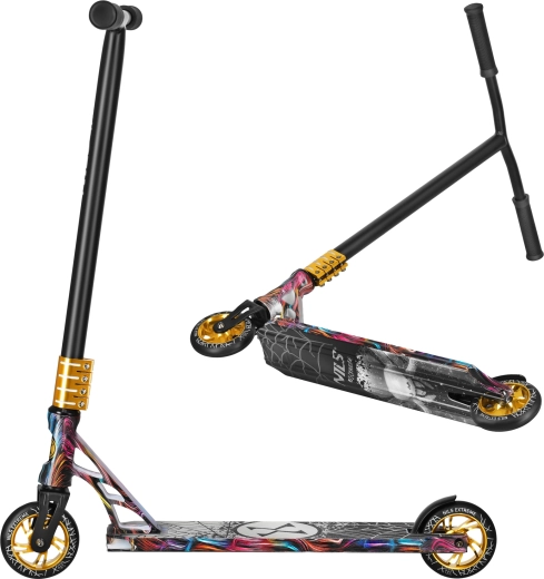 Design Spider cu detalii aurii