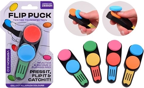 Jucărie antistres pentru reflexe Flip-Puck