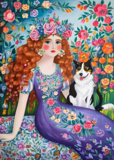 Puzzle Frumusețe boemă 500 piese ALIPSON