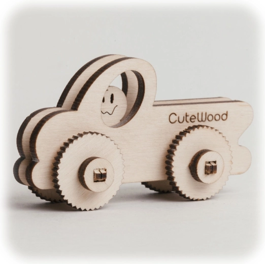 CuteWood puzzle 3D din lemn Pick-up