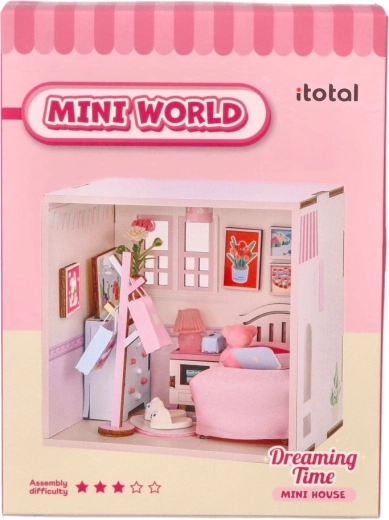 i-Total Dreaming Time mini dormitor – DIY mini căsuță