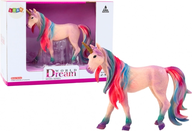 Figurină de colecție unicorn mare mov 11 cm