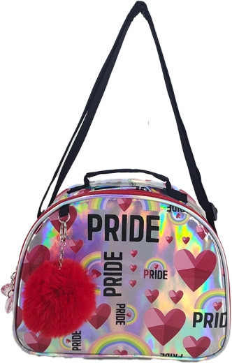 Geantă pentru copii în formă de inimă Pride 25 cm
