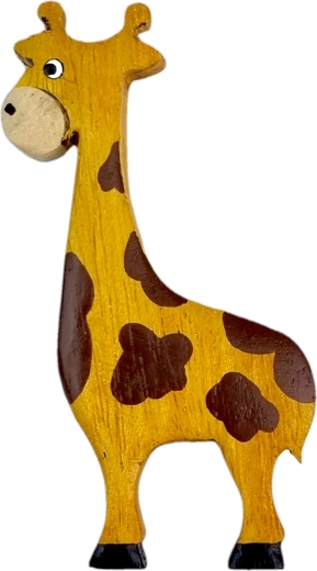 Magnet din lemn Girafă – mare