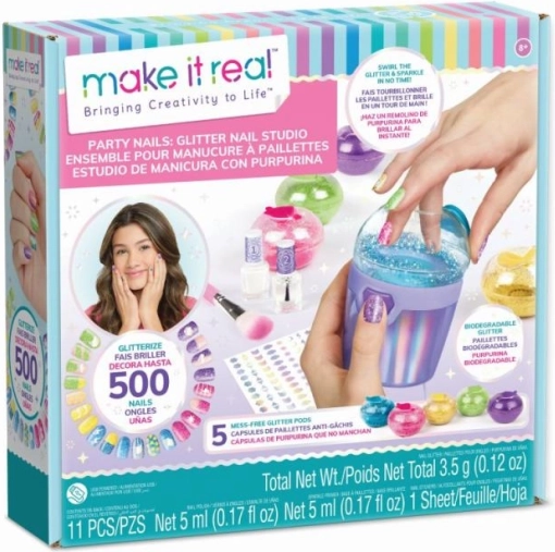 Set strălucitor pentru unghii Make It Real