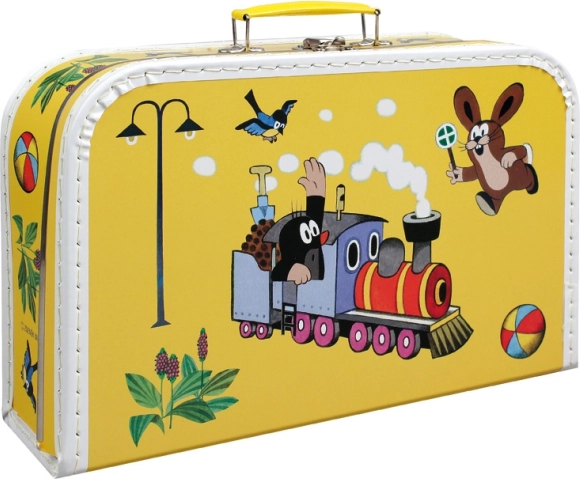 Valiză pentru copii KRTEK și locomotiva 35 cm
