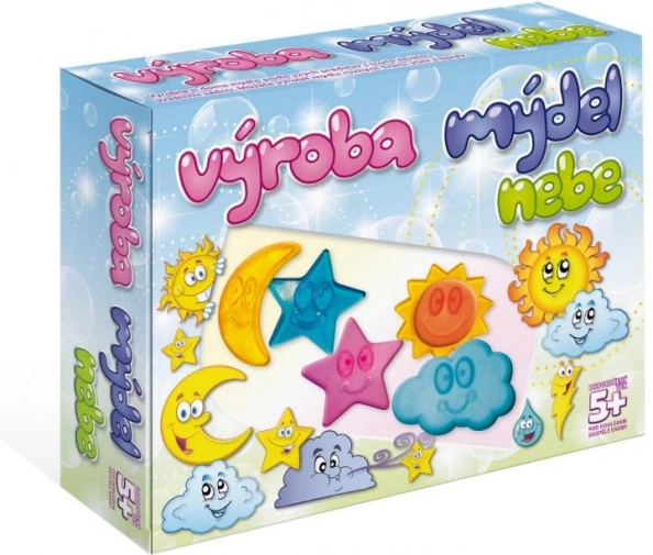 Fabricarea săpunului – set creativ ceresc