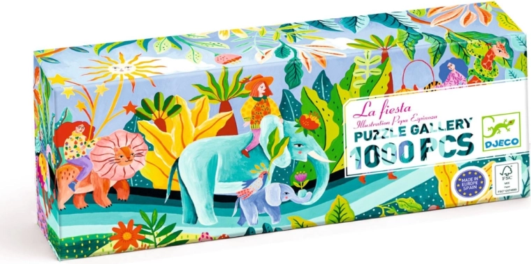 Puzzle Djeco La fiesta 1000 de piese