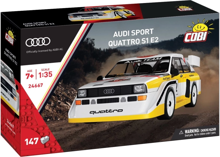 Cobi Audi Sport Quattro S1 E2 1:35 (147 de piese) - 1 bucată