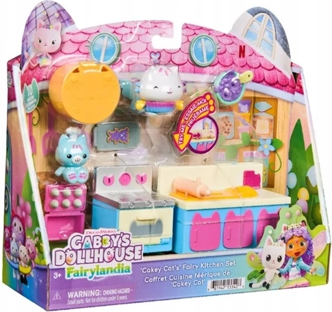 Spin Master Gabby’s Dollhouse set magic de bucătărie și baie