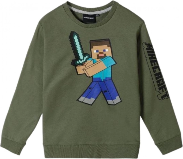 Hanorac Minecraft verde închis