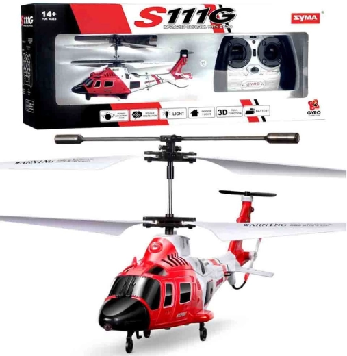 Elicopteră RC Syma S111G cu giroscop