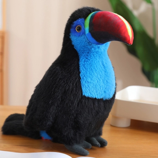 Jucărie de pluș tucan albastru 20 cm