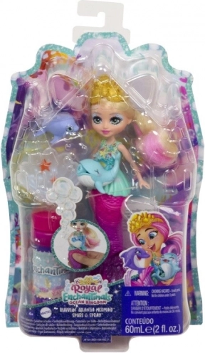 Păpușă sirenă cu bule Enchantimals Atlantia