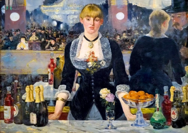 Puzzle Bluebird Bar la Folies-Bergère 1000 de piese