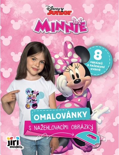 Carte de colorat cu imagini termocolante MINNIE